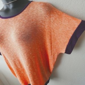 2 for $25 Magic Fit Orange Top Purple Trim Plus Size 2xl NWOT